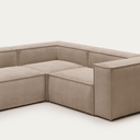 Blok Corner Sofa | Taupe Corduroy