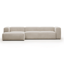 Blok 4 Seater Chaise Sofa | Beige