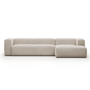 Blok 4 Seater Chaise Sofa | Beige