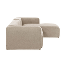 Blok 4 Seater Chaise Sofa | Beige