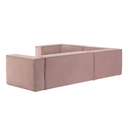 Blok Corner Sofa | Pink Corduroy