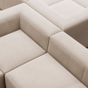 Blok Square Corner Sofa | Beige