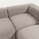 Blok Square Corner Sofa | Beige