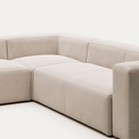 Blok Square Corner Sofa | Beige