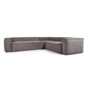 Blok Corner Sofa | Grey Corduroy