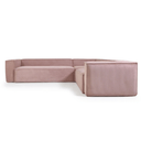Blok Corner Sofa | Pink Corduroy