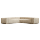 Blok Square Corner Sofa | Taupe Corduroy