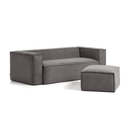 Blok Sofa | Grey Corduroy