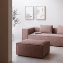 Blok Sofa | Pink Corduroy