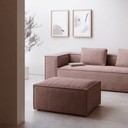 Blok Ottoman | Pink Corduroy