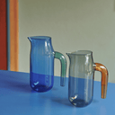HAY Glass Jug XL | Blue