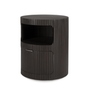 Boomerang Desk Storage Cabinet | Mahogany Dark Brown