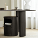 Boomerang Desk Storage Cabinet | Mahogany Dark Brown