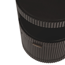 Boomerang Desk Storage Cabinet | Mahogany Dark Brown