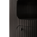 Boomerang Desk Storage Cabinet | Mahogany Dark Brown