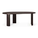 Boomerang Desk | Mahogany Dark Brown