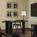 Boomerang Desk | Mahogany Dark Brown