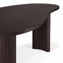 Boomerang Desk | Mahogany Dark Brown