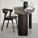 Boomerang Desk | Mahogany Dark Brown