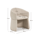 Bosca Dining Chair | Beige
