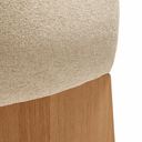 Bosca Timber Leg Dining Chair | Beige / Oak