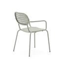 Brai Patio Dining Chair with Arms | Sage