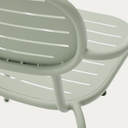 Brai Patio Dining Chair with Arms | Sage