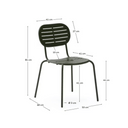 Brai Patio Dining Chair | Green