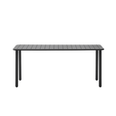 Brai Rectangular Patio Dining Table | Grey