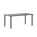 Brai Rectangular Patio Dining Table | Grey