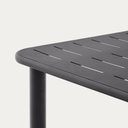 Brai Rectangular Patio Dining Table | Grey