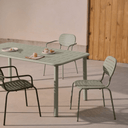 Brai Rectangular Dining Table | Sage
