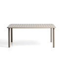 Brai Rectangular Patio Dining Table | Taupe
