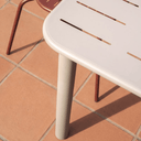 Brai Rectangular Patio Dining Table | Taupe