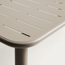 Brai Rectangular Patio Dining Table | Taupe