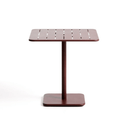 Brai Square Patio Dining Table | Burgundy