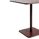Brai Square Patio Dining Table | Burgundy