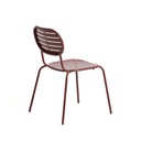Brai Stackable Patio Chair | Burgundy