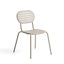 Brai Stackable Patio Chair | Taupe