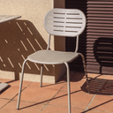 Brai Stackable Patio Chair | Taupe