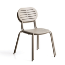 Brai Stackable Patio Chair | Taupe