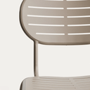 Brai Stackable Patio Chair | Taupe