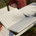 Brela Extension Patio Dining Table | Ecru