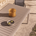Brela Extension Patio Dining Table | Taupe