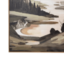 Bright Highlands Framed Canvas Print