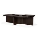 Brutalist Coffee Table | Mahogany Rose Brown