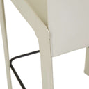 Carlo Bench Barstool | Linen Grey