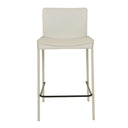 Carlo Bench Barstool | Linen Grey