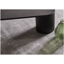 Benjamin Ripple Bench Seat | Matt Black