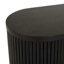 Benjamin Ripple Bench Seat | Matt Black